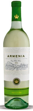 Armenia White Dry - suché bílé oblast Ararat Vayots dzor vinařství - Armenia wine factory Armenie 14,0%- 0,75L