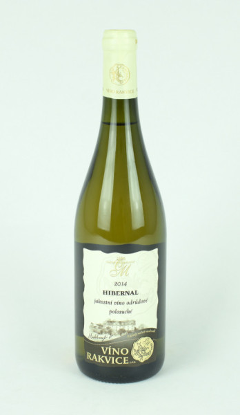 Hibernal - mz - bílé jakostní polosuché - 12% - Rakvice 0.75 l