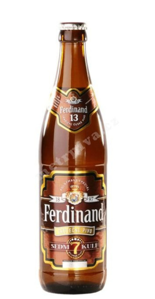 Ferdinand 13% - polotmavý speciál 7 kulí - Ferdinand pivovar - 0.5L