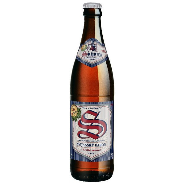 Baron Svijany 15% - světlé speciální pivo - Svijany- 0.5L