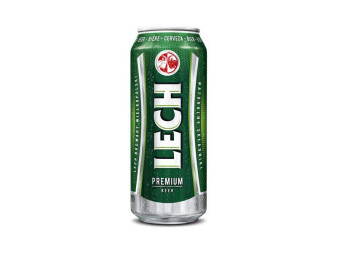 Lech premium 5.0%- Plech - polské pivo - 0.5L