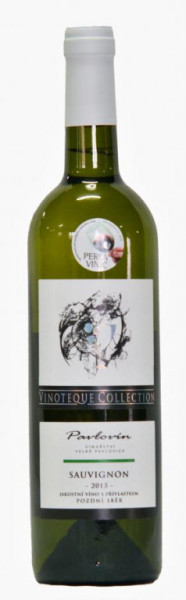 Sauvignon - bílé přívlastkové suché - PS - vinařství Pavlovín - 0.75L