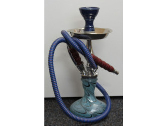 Vodní dýmka 41 cm,Sahara Smoke Genie Dicro modrá 1036501 brašna -