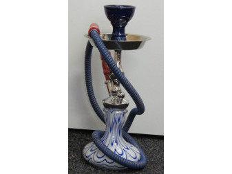 Vodní dýmka 41 cm,Sahara Smoke Genie Subzero modrá 1036495 brašna-