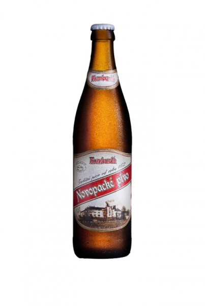 Kumburák 5.3% - ležák světlý - Novopacké pivo - 20 x 0.5L