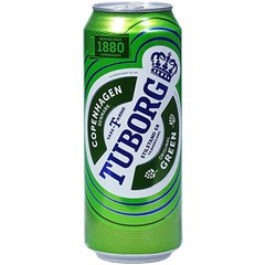 Tuborg G Sör. - plech - dánské pivo 4,6 % - 0.5L