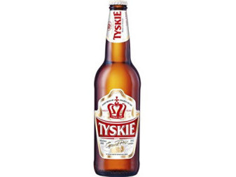 Tyskie Gronie Piwo 5.2%- polské pivo - láhev - 0.5L
