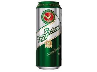 Zlatý Bažant 10% - světlé výčepní - plech - Slovenské pivo - 0.5L