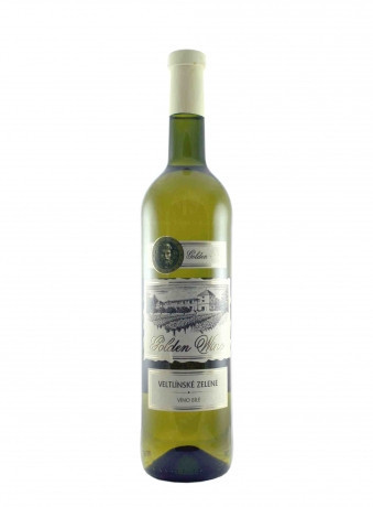 Veltlínské zelené Golden Wine- bílé suché - 0.75 L - Maďarsko