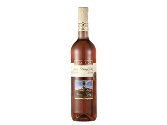 Frankovka Rosé Selection - růžové - polosuché - pozdní sběr - 0.75 L - vinařství u Kapličky