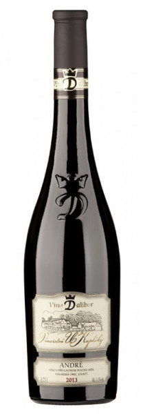 Dalibor - André- pozdní sběr - červené suché - 12,0% - 0.75 L - vinařství u Kapličky
