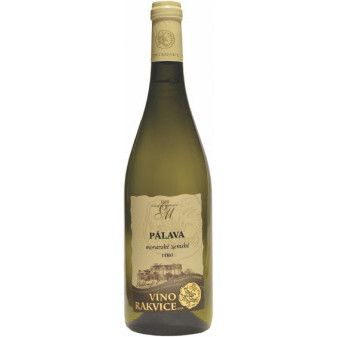 Pálava - bílé polosladké - 13,5% - moravské zemské - Rakvice 0.75L