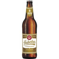 Hubertus pivo 11° - světlý ležák medium 4,4% - láhev -pivovar Hubertus - 0.5L