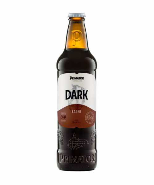 Primátor Premium Dark - tmavý ležák 4.8% - Primátor a.s. - 0.5L