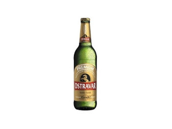 Ostravar Premium 12° - světlý ležák - pivovar Ostravar -0,5L
