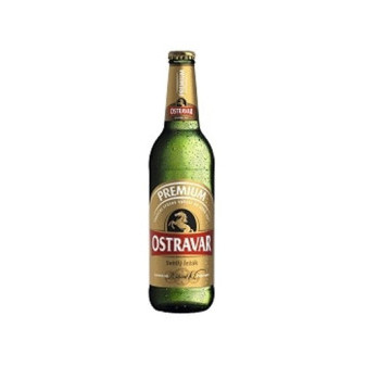 Ostravar Premium 12° - světlý ležák - pivovar Ostravar -0,5L