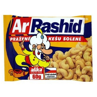 Kešu pražené solené - Ar Rashid - 60g