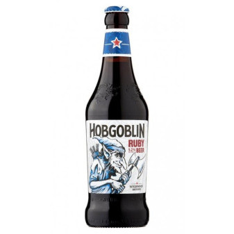 Wychwood Hobgoblin ale - kvašené polotmavé pivo 5,0% - Velká Británie - 0.5L