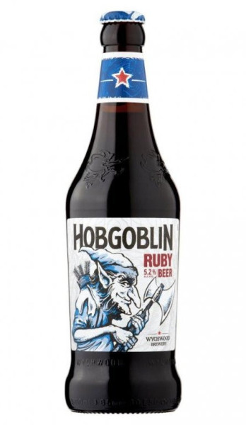 Wychwood Hobgoblin ale - kvašené polotmavé pivo 5,0% - Velká Británie - 0.5L