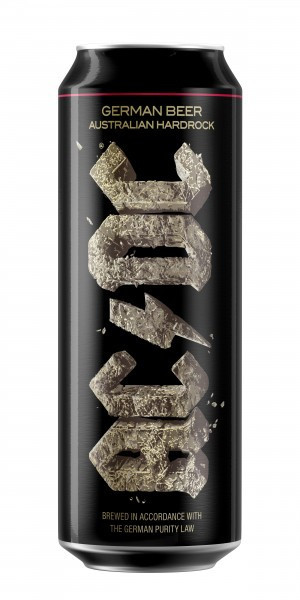 AC/DC rock or bust - světlý ležák 5.0%  - Německo - plech - 0.568L