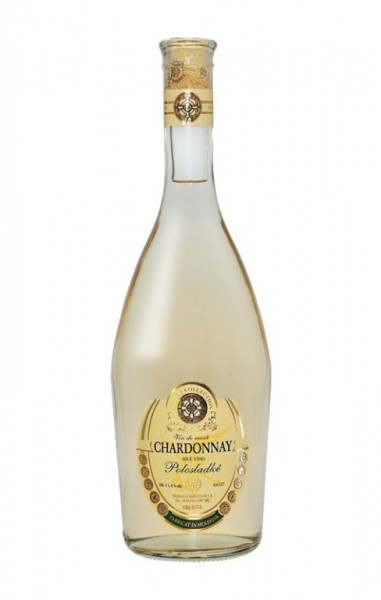 Chardonnay Sollus - bílé polosladké - 11,0% - 0.75L