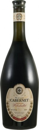 Cabernet Sollus - červené polosladké 12,5% - 0.75L