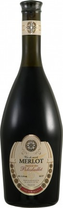 Merlot Sollus - červené polosladké 12,5% - 0.75L