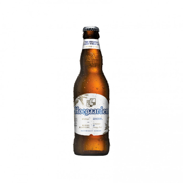 Hoegaarden white 4.9% - světlé - belgické pivo - 0,33L