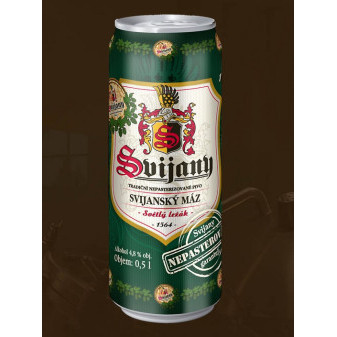 Máz Svijany 11 - světlý ležák - 4,8% - Plech - pivovar Svijany - 0.5L