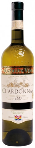 Kazayak Reserva - Chardonay - polosladké bílé 12,5% - moldavské - 0.75L