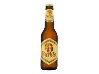 Barbar sv. pivo 8%- světlé s medem - 0.33L