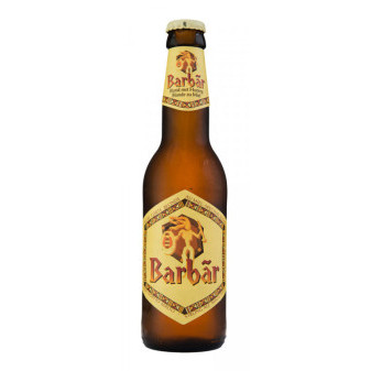 Barbar sv. pivo 8%- světlé s medem - Belgie - 0.33L