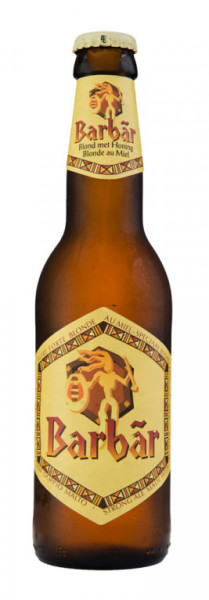 Barbar sv. pivo 8%- světlé s medem - Belgie - 0.33L