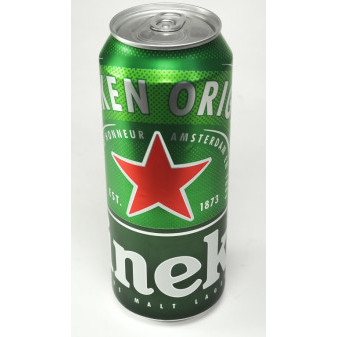 Heineken - světlý ležák 5% - Nizozemsko - plech - 0.5L