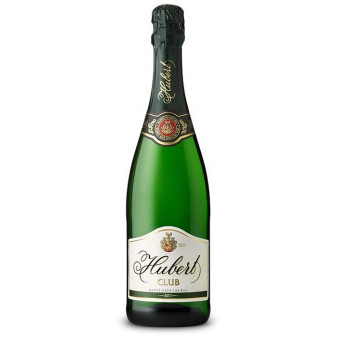 Hubert CLUB BRUT - bílé šumivé víno suché - 0.75L