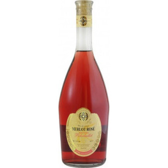 Merlot Rosé Sollus- moldavské polosladké víno - 11,0% - 0.75L