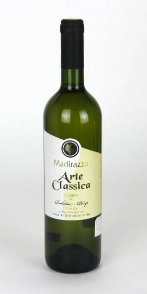 Arte Classica - Cuveé - Pošip/Rukatac - bílé suché víno 13,0% - Madirazza - chorvatské víno - 0.75L