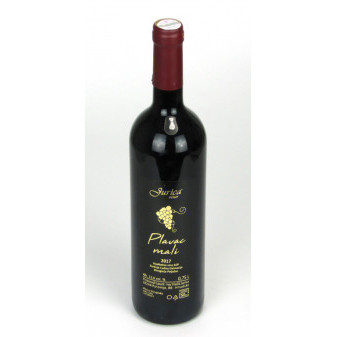 Plavac mali - červené suché víno - 13,0% - Jurica - chorvatské víno - 0.75L