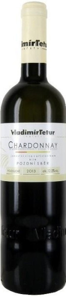 Chardonnay - pozdní sběr - bílé polosuché 12,0% - vinařství Tetur - 0.75L