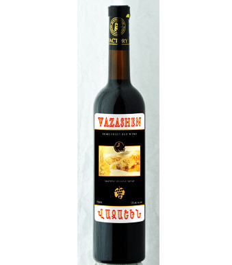 Vazashen - červené polosladké 12,5% - Iljevan Wine - Aménie - 0.75L