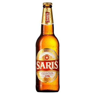 Šariš 12° premium 5.0%- světlý ležák - láhev - Slovenské pivo - 0.5L