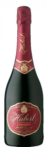 Hubert - L ´Original - Rouge Doux - červené sladké šumivé víno 12.0%  - 0.75L
