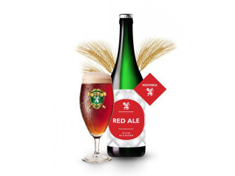 Ogar RED ALE 12%- polotmavé 5.0% - Kunčický pivovar - 1L