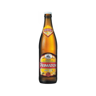 Primátor 11° - světlý ležák 4.7% - Primátor a. s. - 0.5L