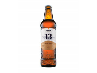 Primátor Polotmavý 13° - speciální polotmavé pivo 5.5% - pivovar Náchod - 0.5L