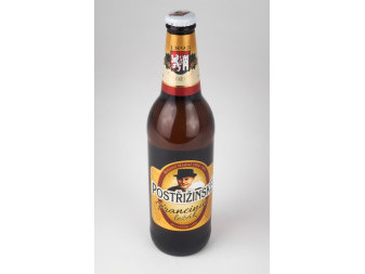 Francinův Ležák - postřižinské pivo - světlý ležák 5.0% - pivovar Nymburk - 0.5L