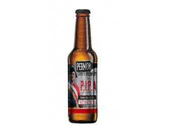 Permon P. I. P. A. 14% - svrchně kvašené speciální pivo 5.7% - pivovar Permon - 0.5L