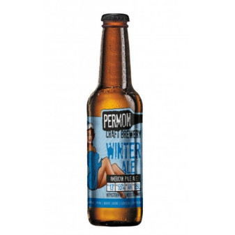 Permon Winter ALE 13° - svrchně kvašené speciální pivo 5.0% - pivovar Permon - 0.5L