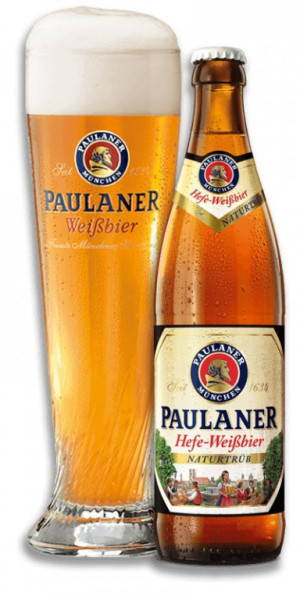 Paulaner - Hefewesbier - kvasnicové pivo - Německo - 0.5L