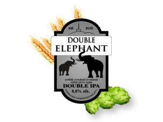 Double elephant - Double Ipa 8.8% - Beskydský pivovárek 1.0L